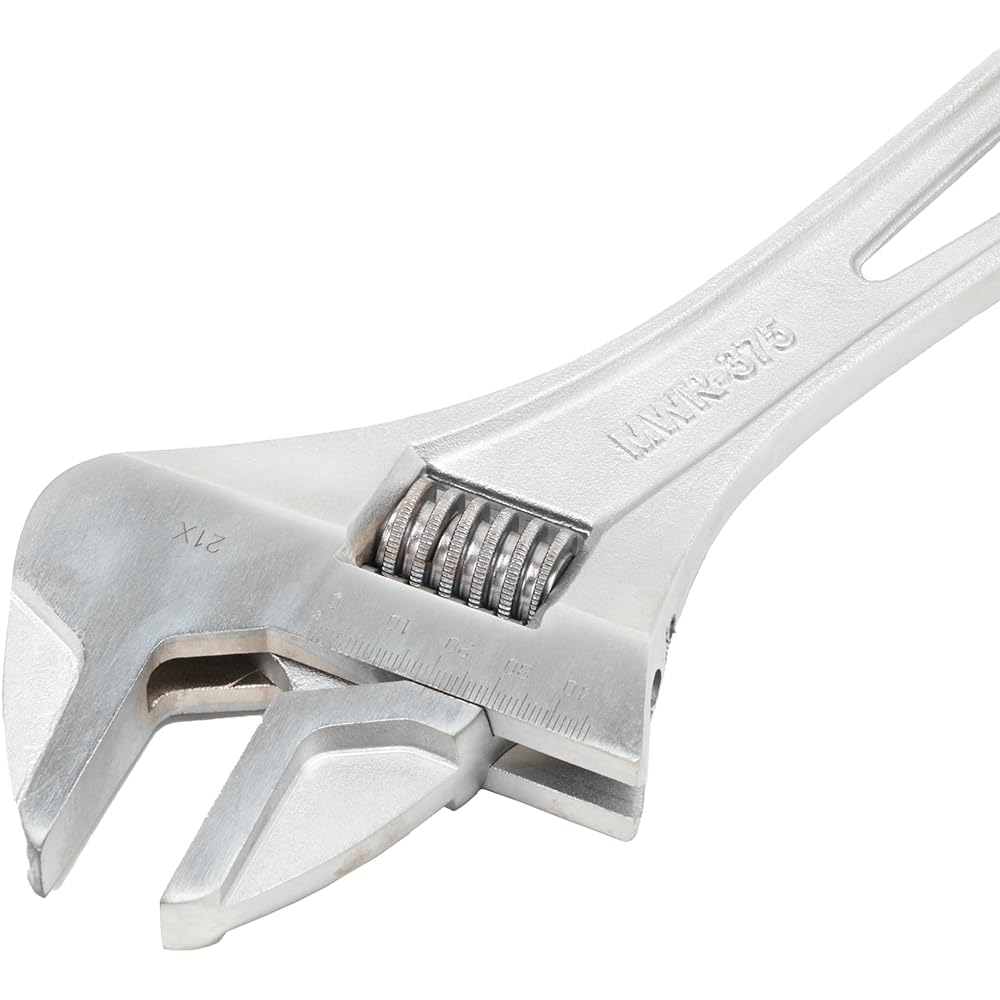 TONE Adjustable Wrench (with scale) MWR-375 Total length 375mm