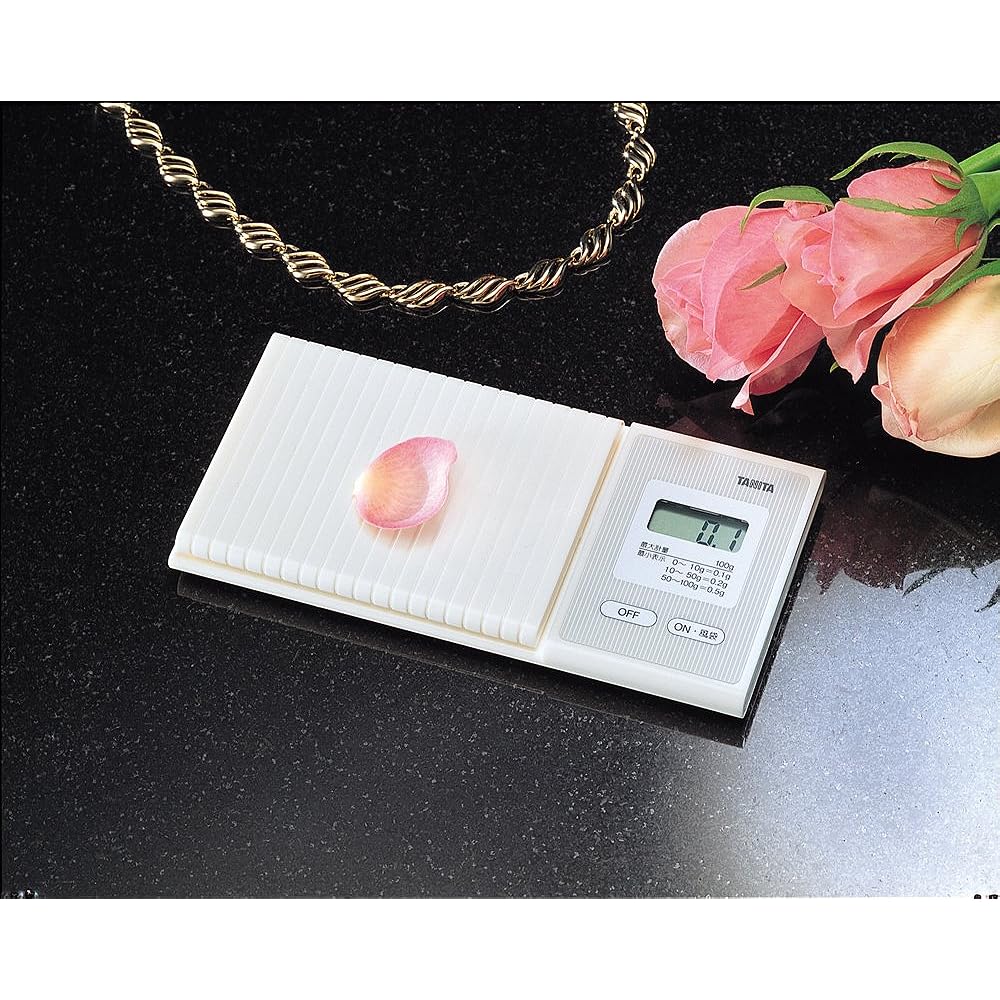 Tanita scale portable scale made in Japan 100g 0.1g unit pocketable scale 1476 WH