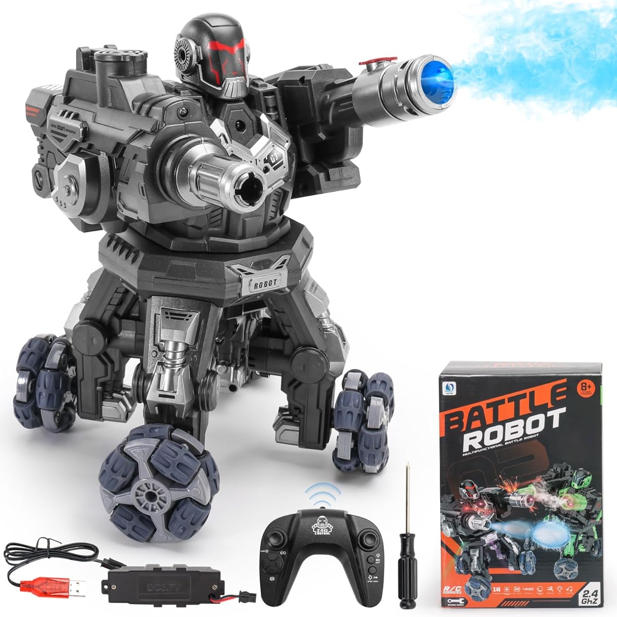VANLINNY Robot Toy Black