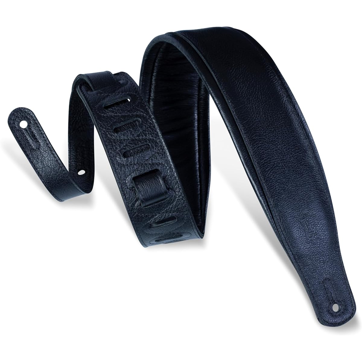 Levy's Leathers PM32 Garment Leather Strap with Foam Pad Standard PM32-BLK
