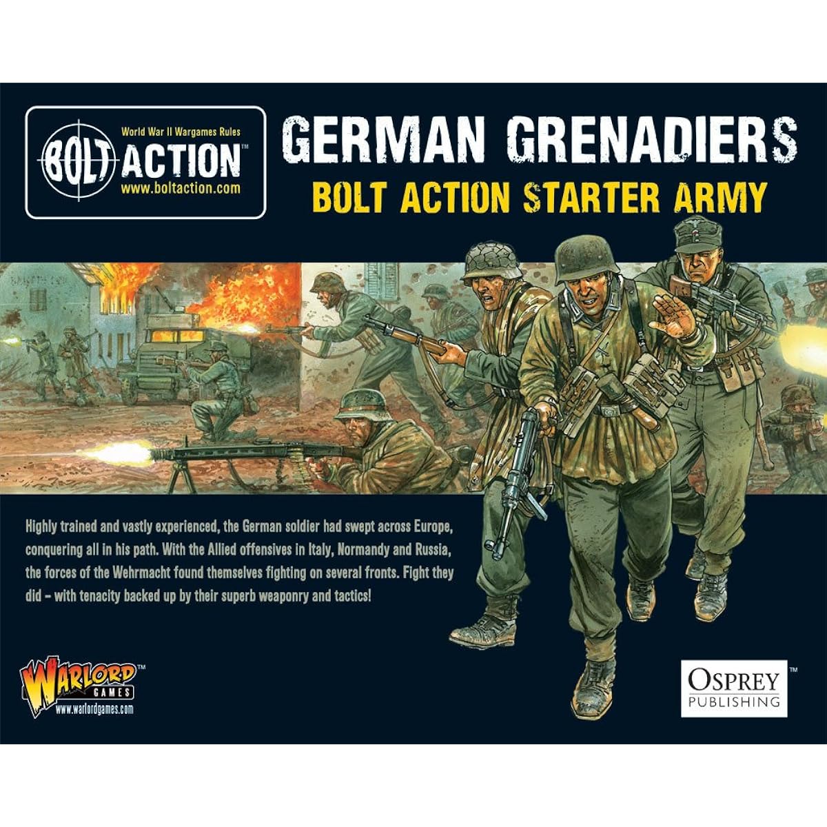 GERMAN GRENADIERS STARTER ARMY - 28mm Bolt Action Wargaming Miniatures