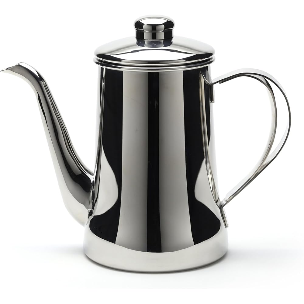 Tsukitojirushi stainless steel slim pot 0.7L mirror