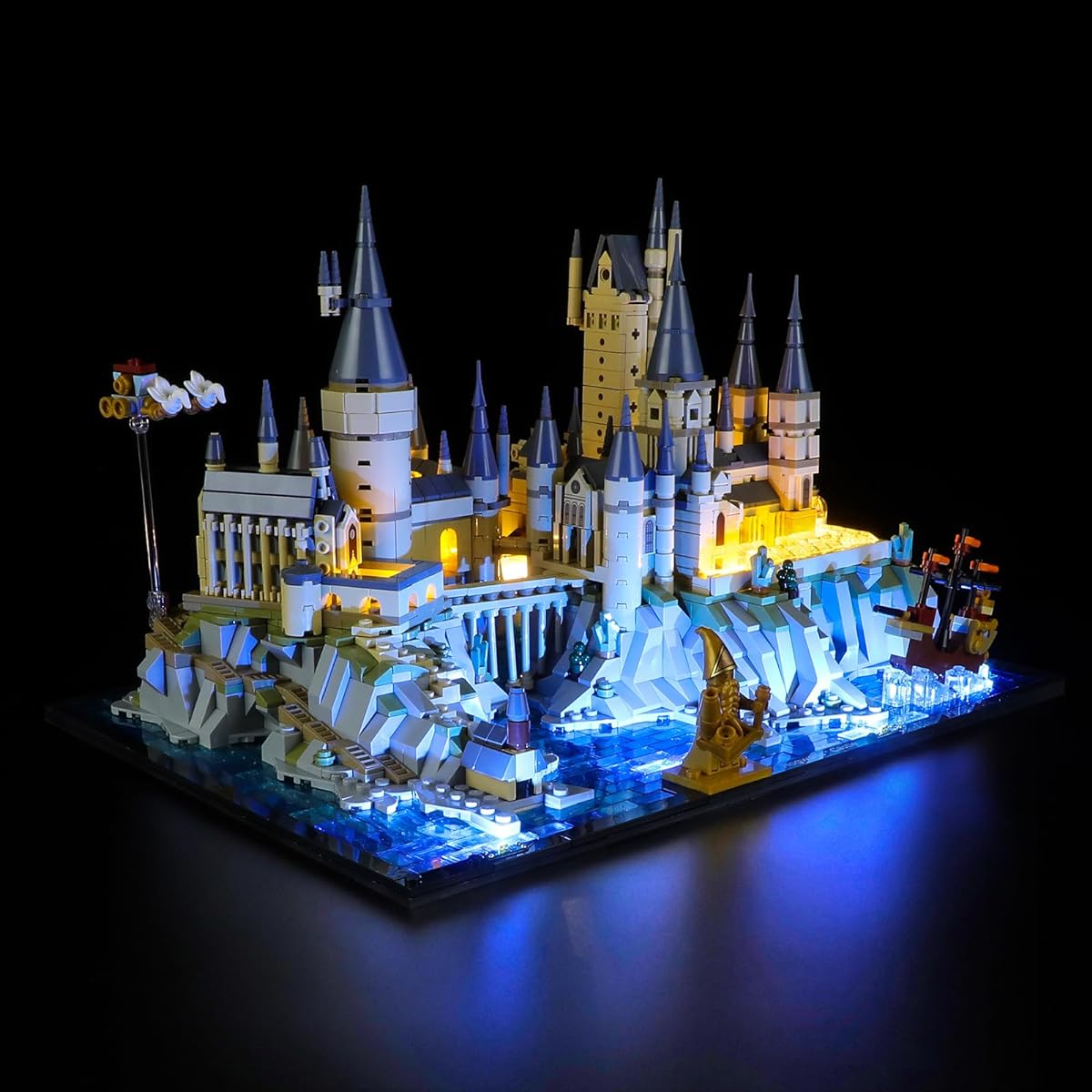 Lights for Lego - 76419 Castle and Grounds - LED Lighting Kit Compatible with Lego Building Blocks Models - Model Set Not Included
