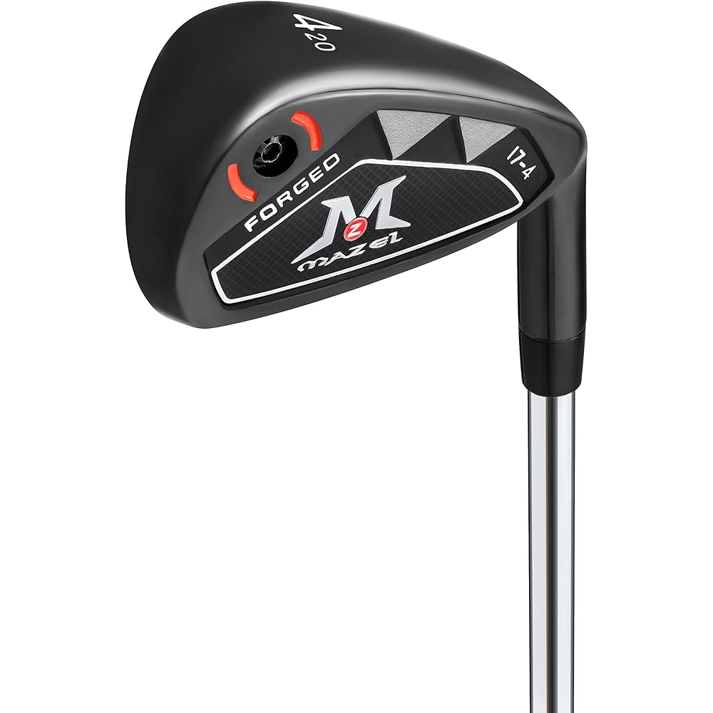 MAZEL FORGED Golf Club Iron Set Steel Shaft 9 Piece Set (Count: 3, 4, 5, 6, 7, 8, 9, PW, SW) Men's Right Hand Without Bag/Clubs Only