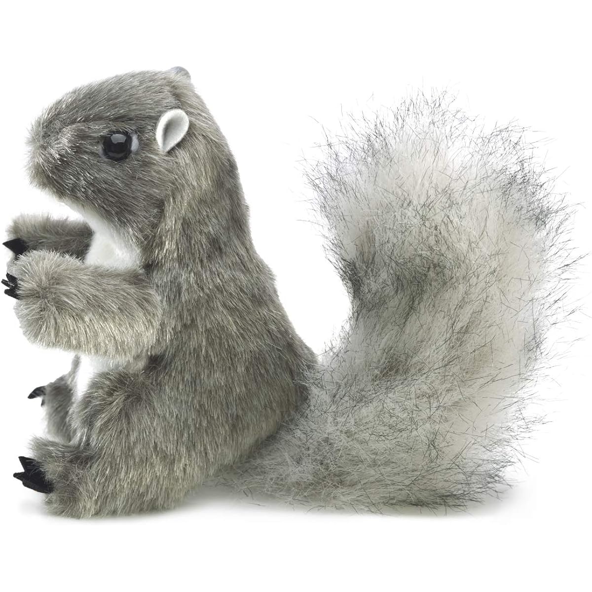 Folkmanis Puppets - 2648 - Puppet and Theater - Mini Gray Squirrel