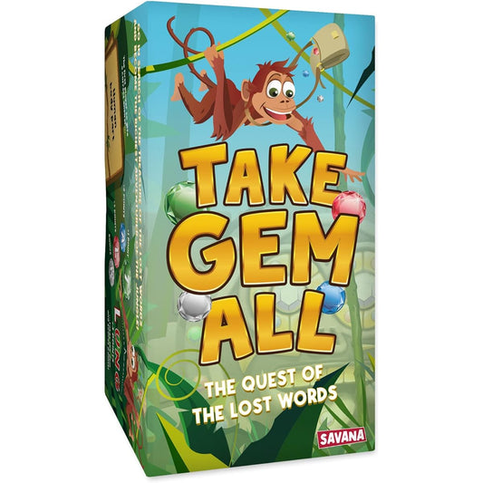 Take Gem All - Fast-paced, Hilarious Category Game | For Friends and Family | 1 or More Players | Games for Family Game Night | Family Games for Kids, Teens, and Adults