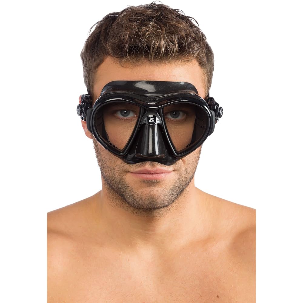 CRESSI Scuba Freedive Snorkeling Mask [AIR] Patented mask structure Tempered glass lens Easy to see below [Genuine product]