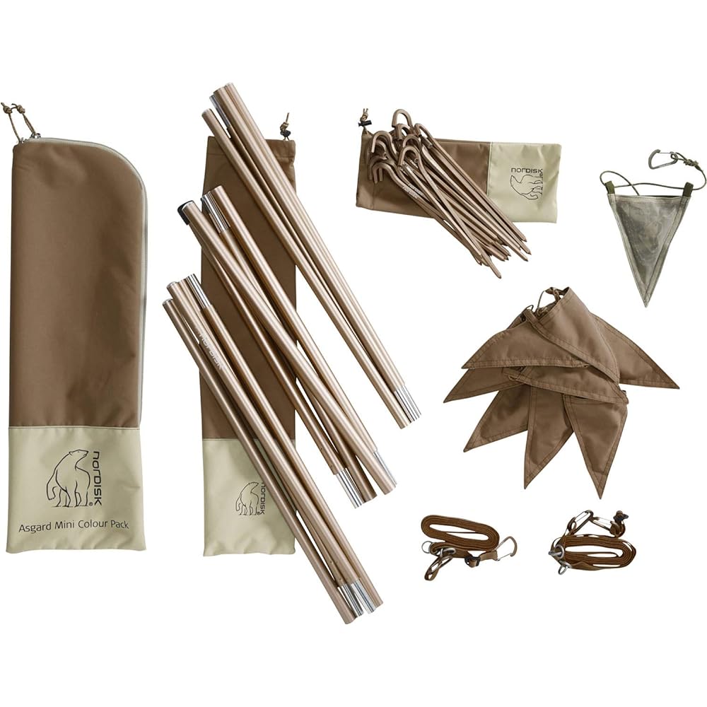 NORDISK Asgard Mini Color Pack Tent Parts Set Asgard Mini Color Pack