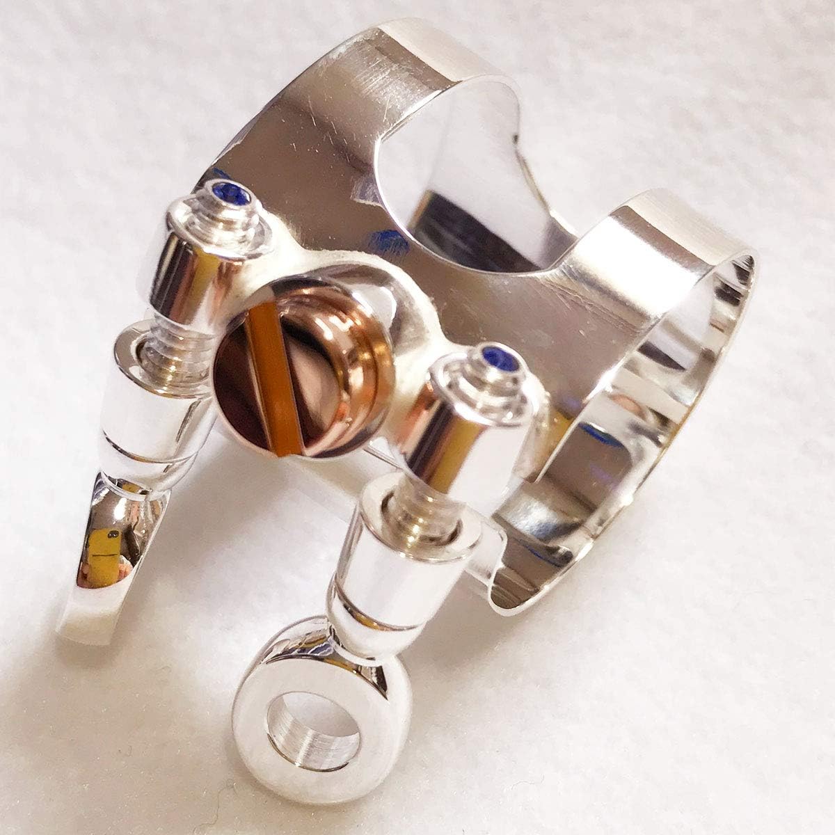 BULLSEYE B Clarinet Ligature Bulls EX Select (Crystal)