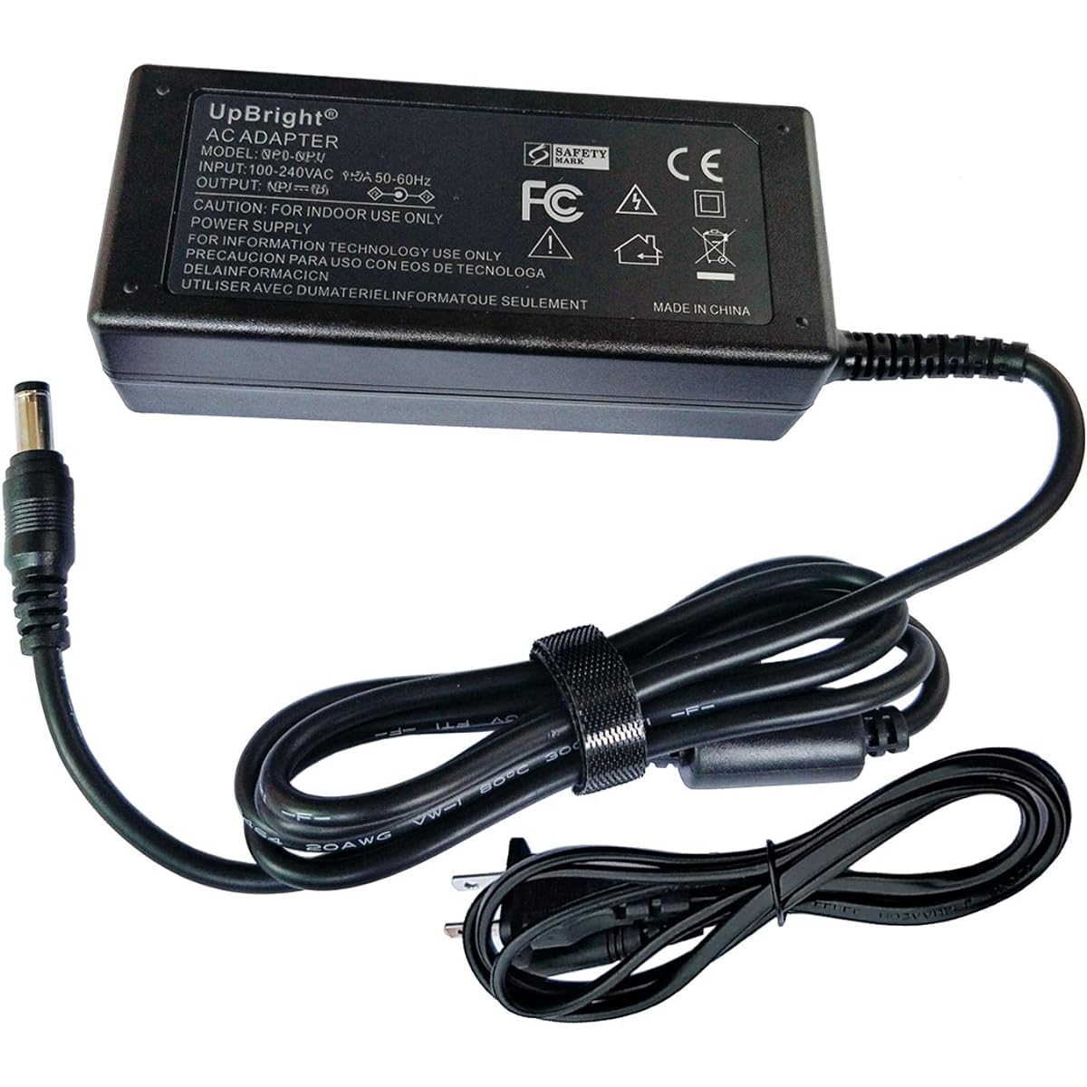UpBright 12V AC/DC Adapter Tactile PD08-U PD08U Flexitouch Plus PD32-U PD32U PD32-G3 Pneumatic Compression Device Compatible with UE UE36LCP1-120300SPA UE160922HKML1-P MW GSM36U12-P1JNX Power Supply