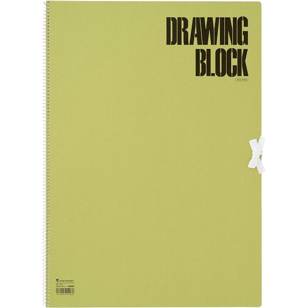 Maruman Sketchbook B3 Olive Series Drawing Paper Thick 20 Sheets S2AX20 20 Books