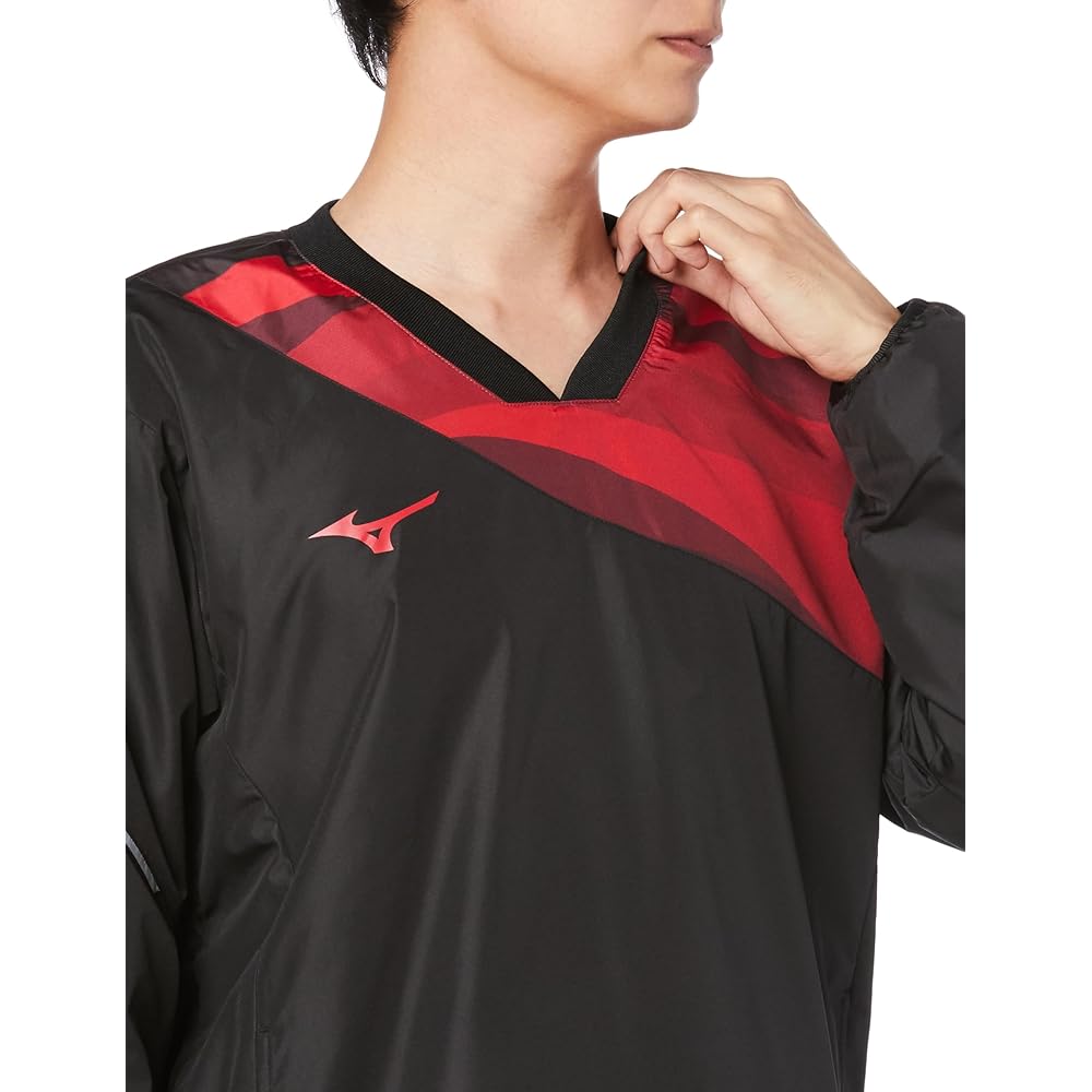 [Mizuno] 62MEA530 Tennis Wear Breath Thermo Breaker Jacket Moisture Absorption Heat Generating Water Repellent Easy to Move