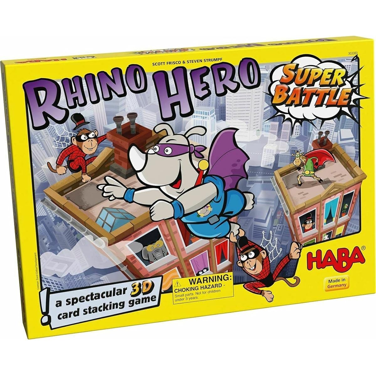 HABA Rhino Hero - Super Battle