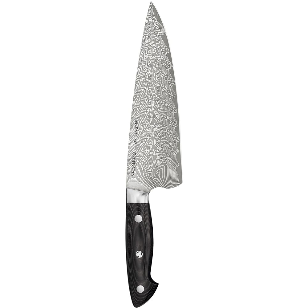 Zwilling "Bob Kramer Euro Stainless Paring Knife 100mm Made in Japan" Damascus Petty Fruit Multilayer Steel Made in Seki City, Gifu Prefecture [Authorized Japanese Product] Bob Kramer Paring Knife 34890-101