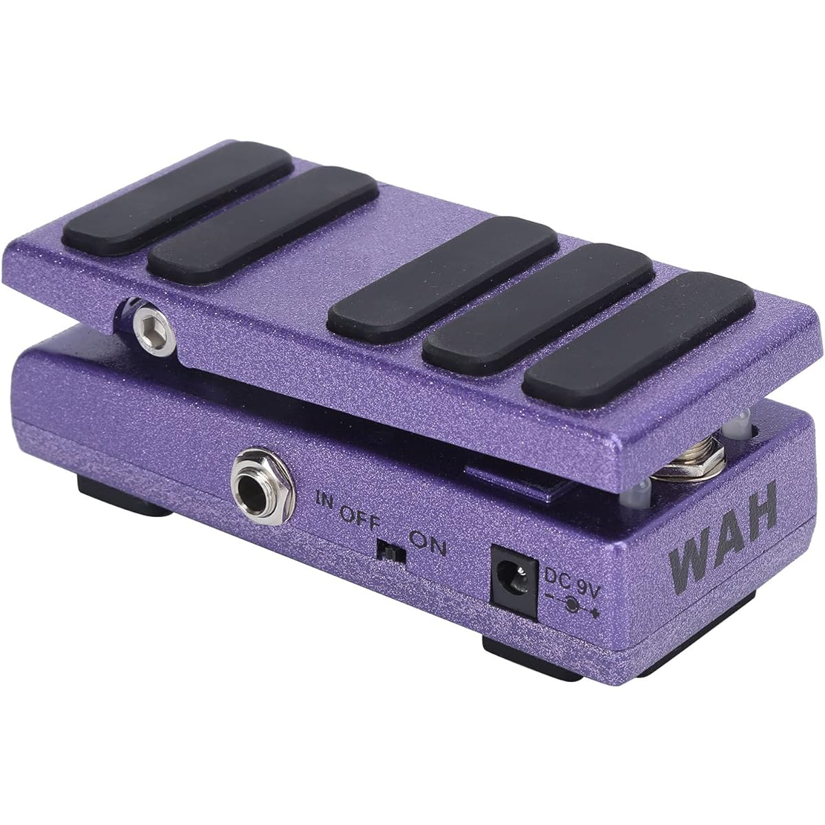 Effect Pedal, Bass Wah Vol Guitar Effect Pedal Easy Adjustment 2 in 1 for Playing