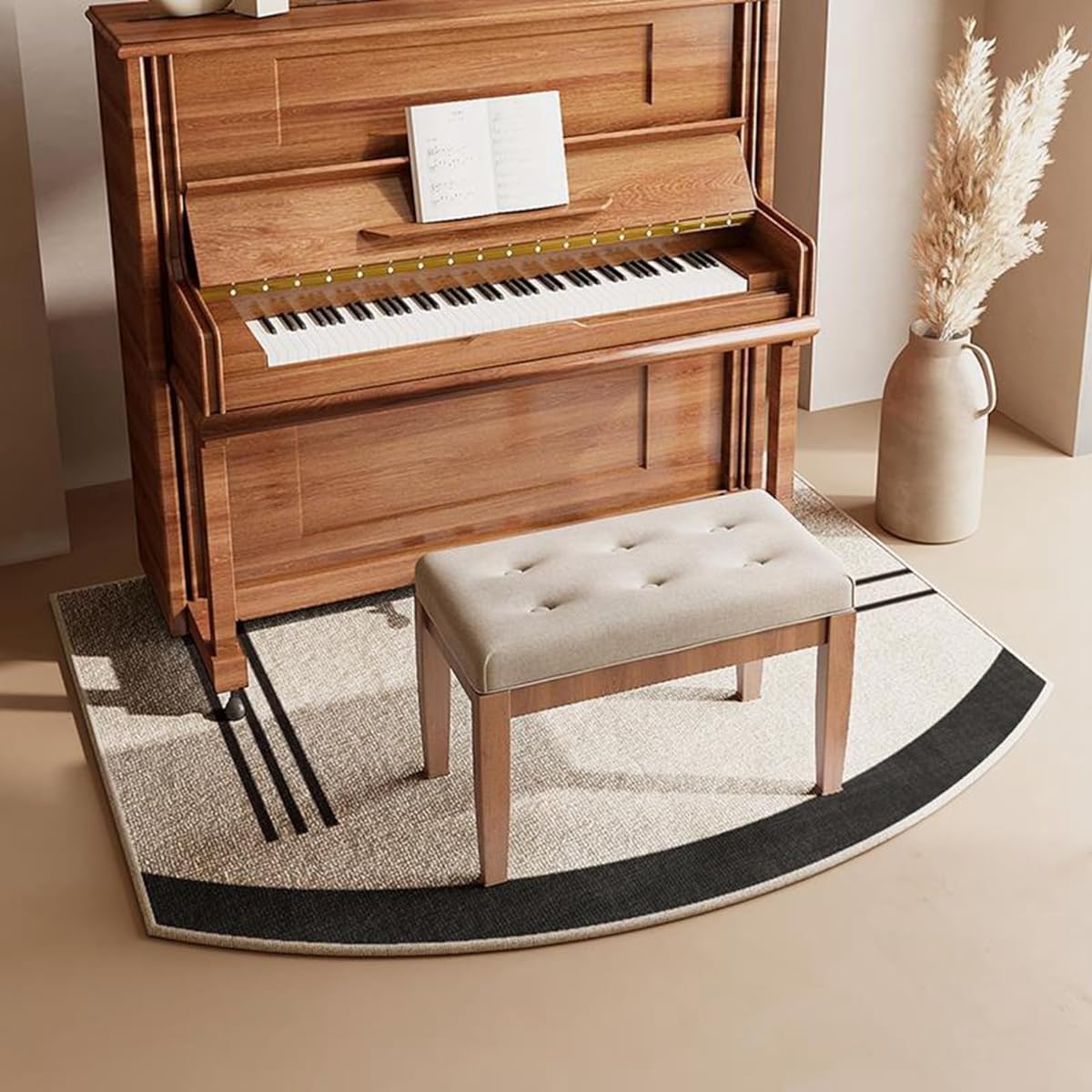 soundproof carpet, desk carpet, irregular, irregular, piano mat, 7mm thick, flooring mat, digital piano soundproof carpet, non-slip, protects floor from scratches, quiet sound absorption, vibration absorption, irregular 160*180cm, percussion, gift, chair