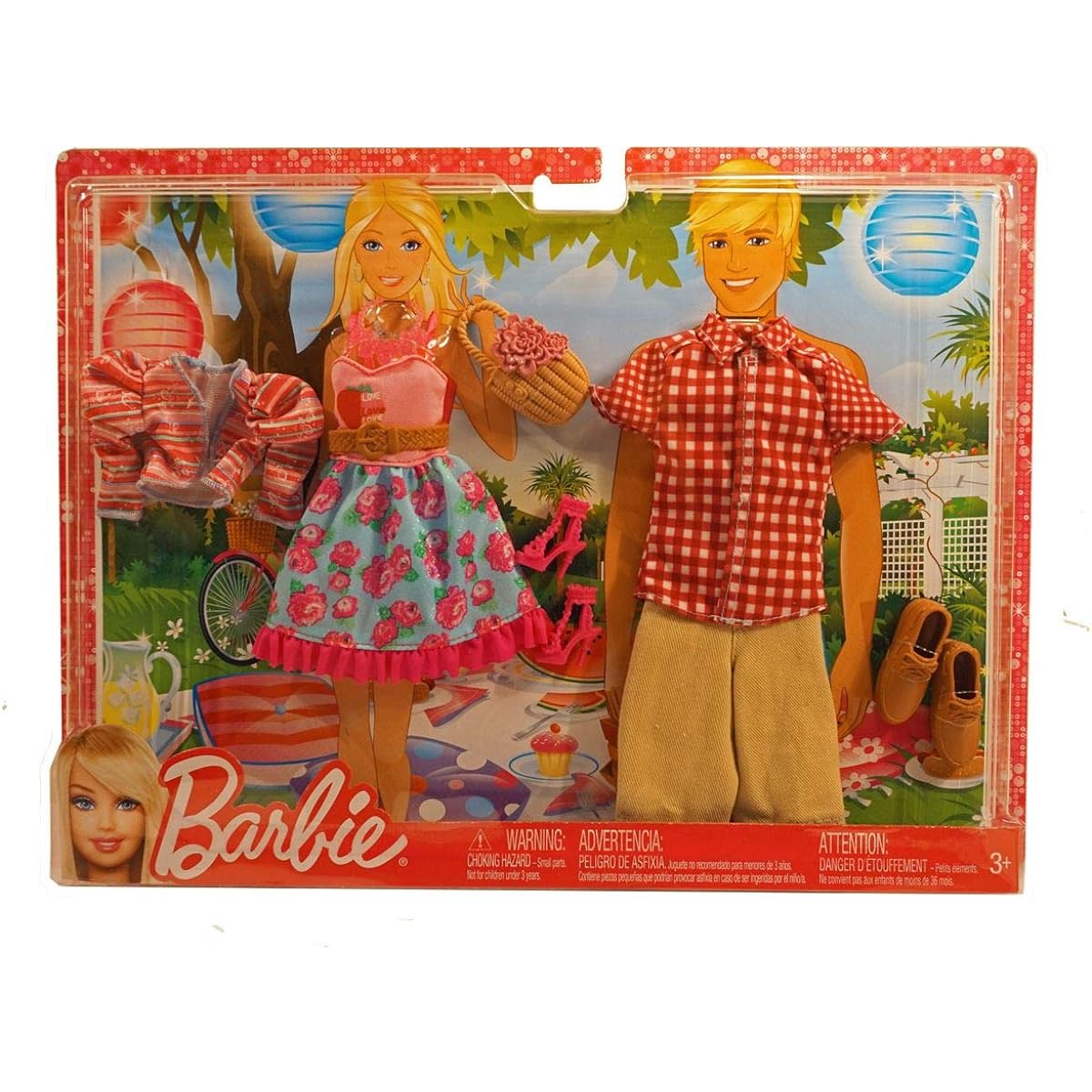 Barbie - Fashionistas Outfit Collection - Barbie and Ken at a Picnic