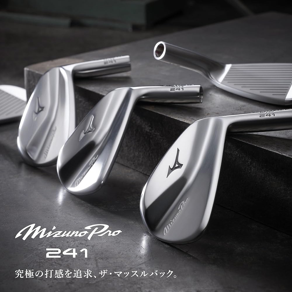 MIZUNO Golf Club Mizuno Pro 241 Iron Men's Right-Handed [Catalog Genuine Shaft Equipped Model] With Dynamic Gold HT Steel Shaft Pursuing the Ultimate Hitting Feel Muscle Back Iron Made in Japan