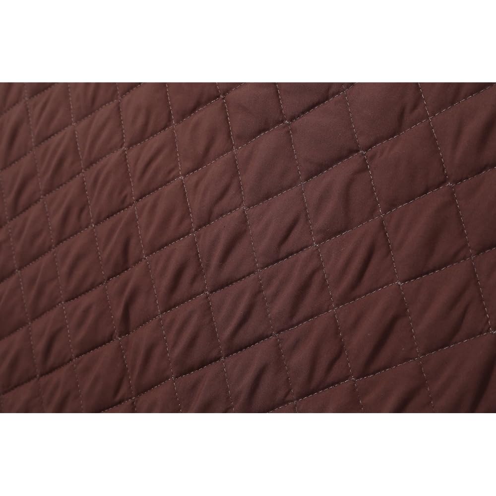 Kotatsu Quilt Cover Round Diameter 205cm Brown