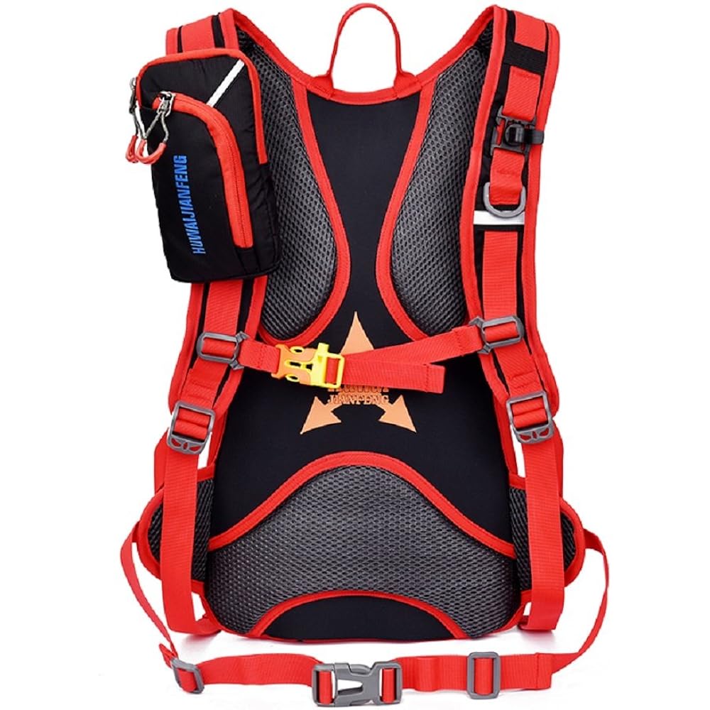 Phoenix Ikki 18L Lightweight Back Vented Water Repellent Cycling Bag Bicycle Backpack Hydration Bag with Helmet Cover