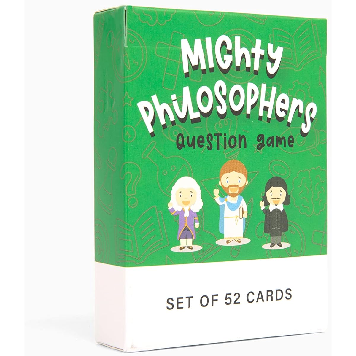 The School of Mindfulness - Mighty Philosophers Question Deck for Kids - Ask and answer alternating imaginative and philosophical questions