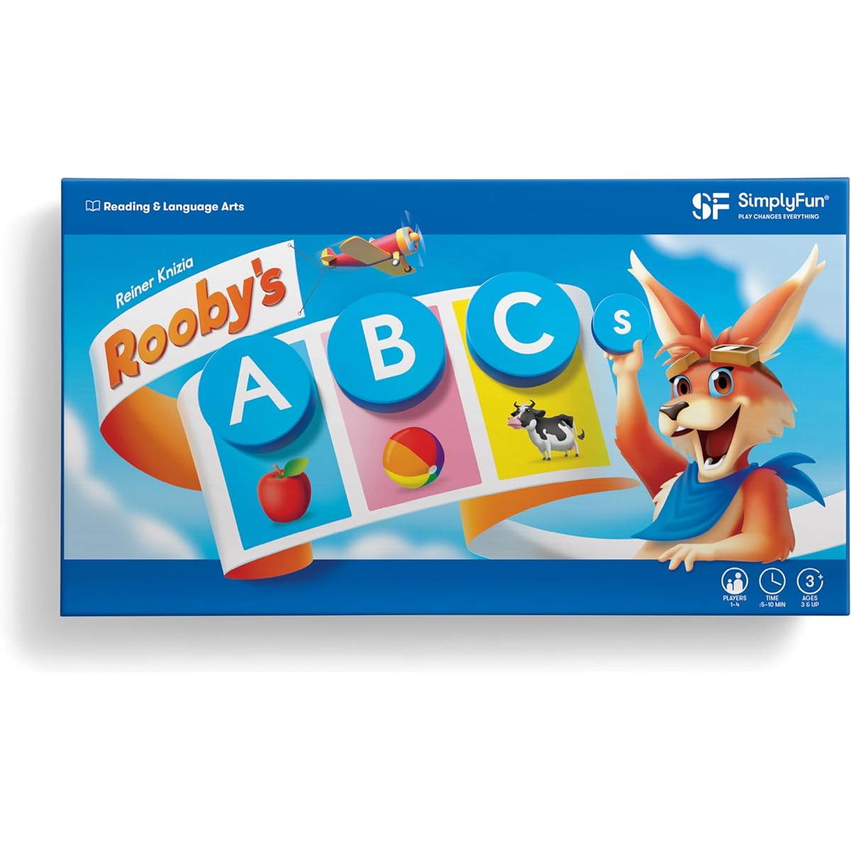 SimplyFun Ruby's ABC - Kids Game to Learn Letter Recognition and Alphabetical Order