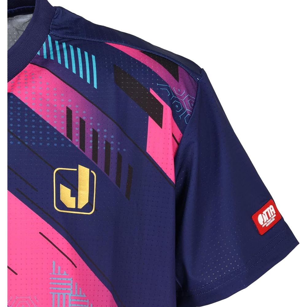 JUIC Table Tennis Game Shirt Galaxy-J J.T.T.A (Japan Table Tennis Association) Officially Certified Unisex 5659