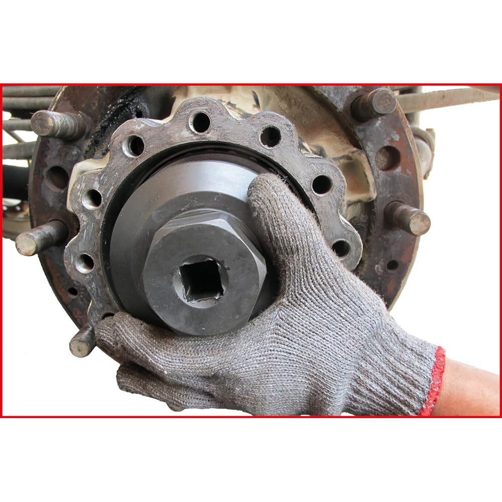 KS TOOLS 3/4" Groove nut socket Mercedes+MAN with 6 studs 450.0169