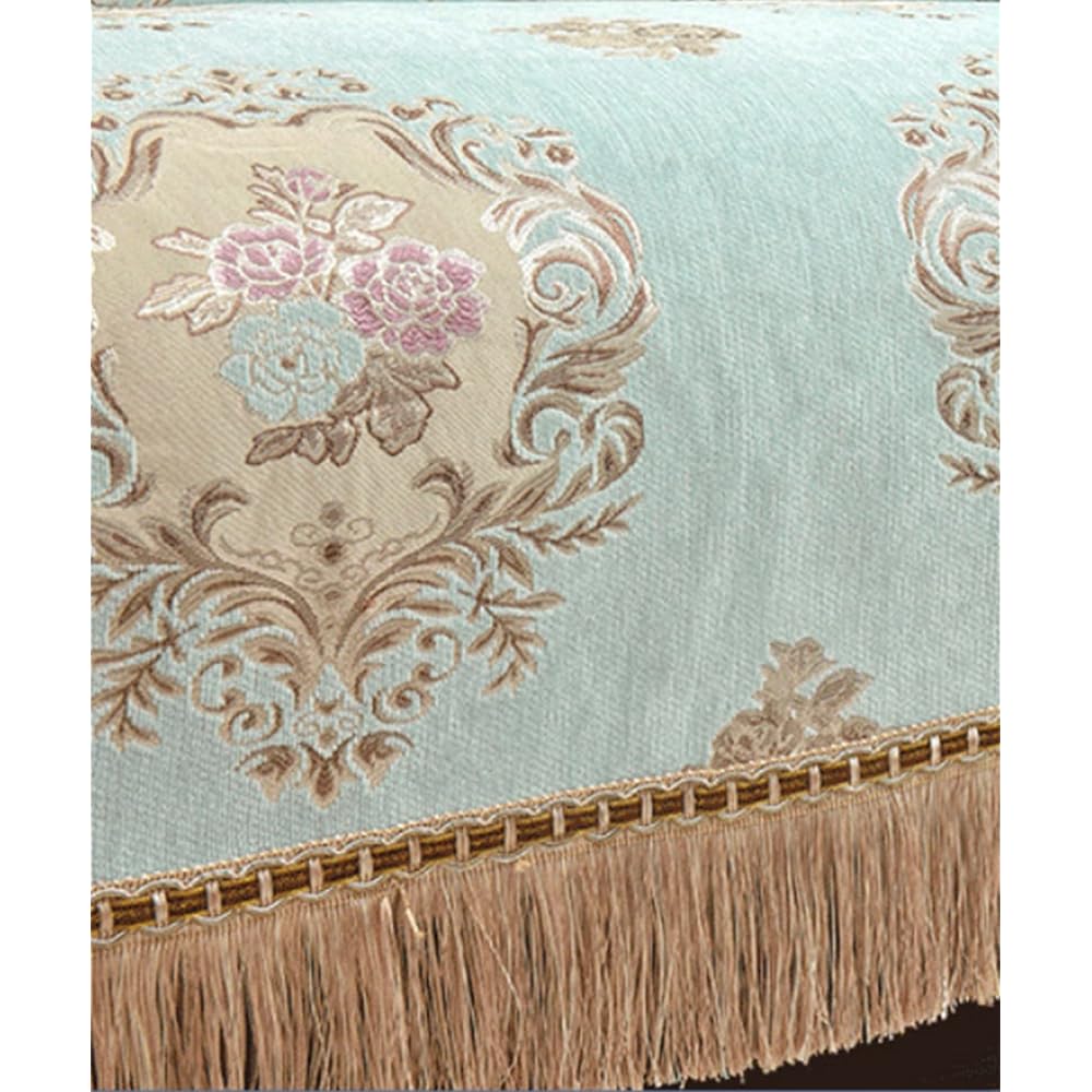 Aimoha Sofa Cover Multi Cover Rug Antique Carpet Multi Rug Mat Korean Interior Blanket 204 x 186 Throw (Green)