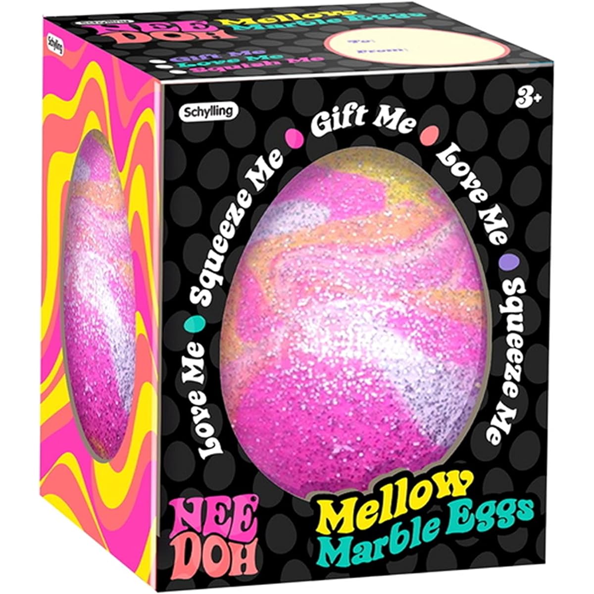 Needoh Mellow Marble Egg Stress Ball Oden Random Color