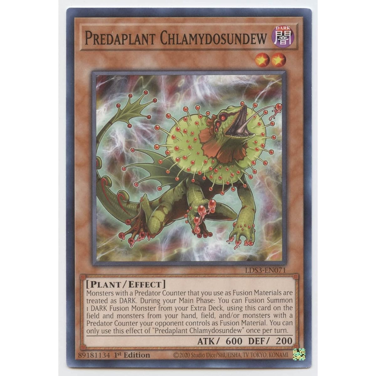 Predatory Plant Chlamydosundew-LDS3-EN071 Common First Edition