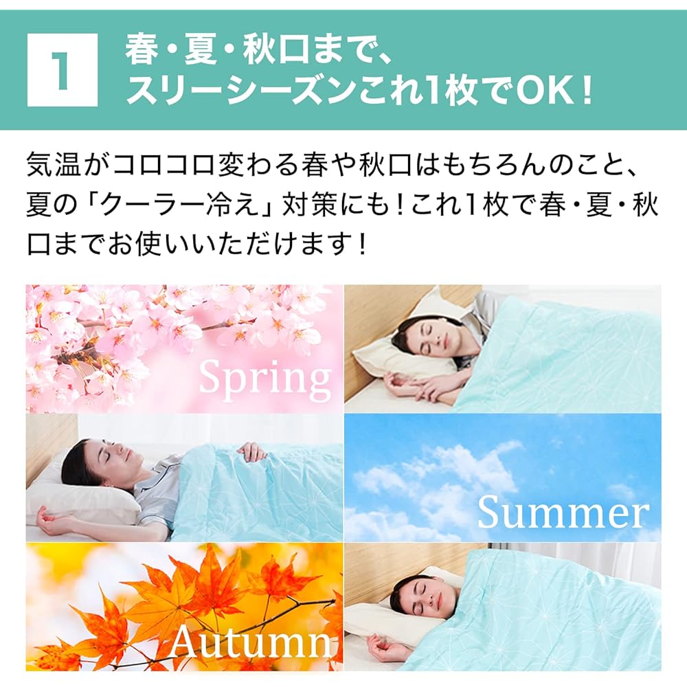 [Shop Japan] Comforter TRND-AM1 Aqua Green Single