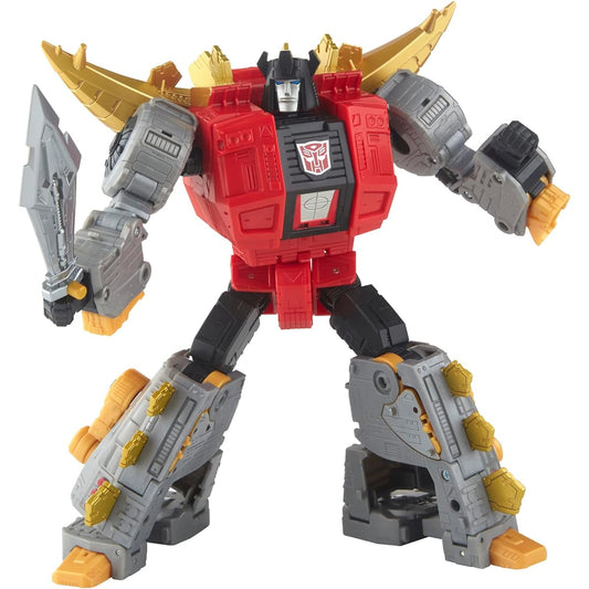 Transformers Toys Studio Series Leader Class 86-19 Dinobot Grunts Toy 8.5" Action Figure for Boys and Girls Ages 8+, F7247