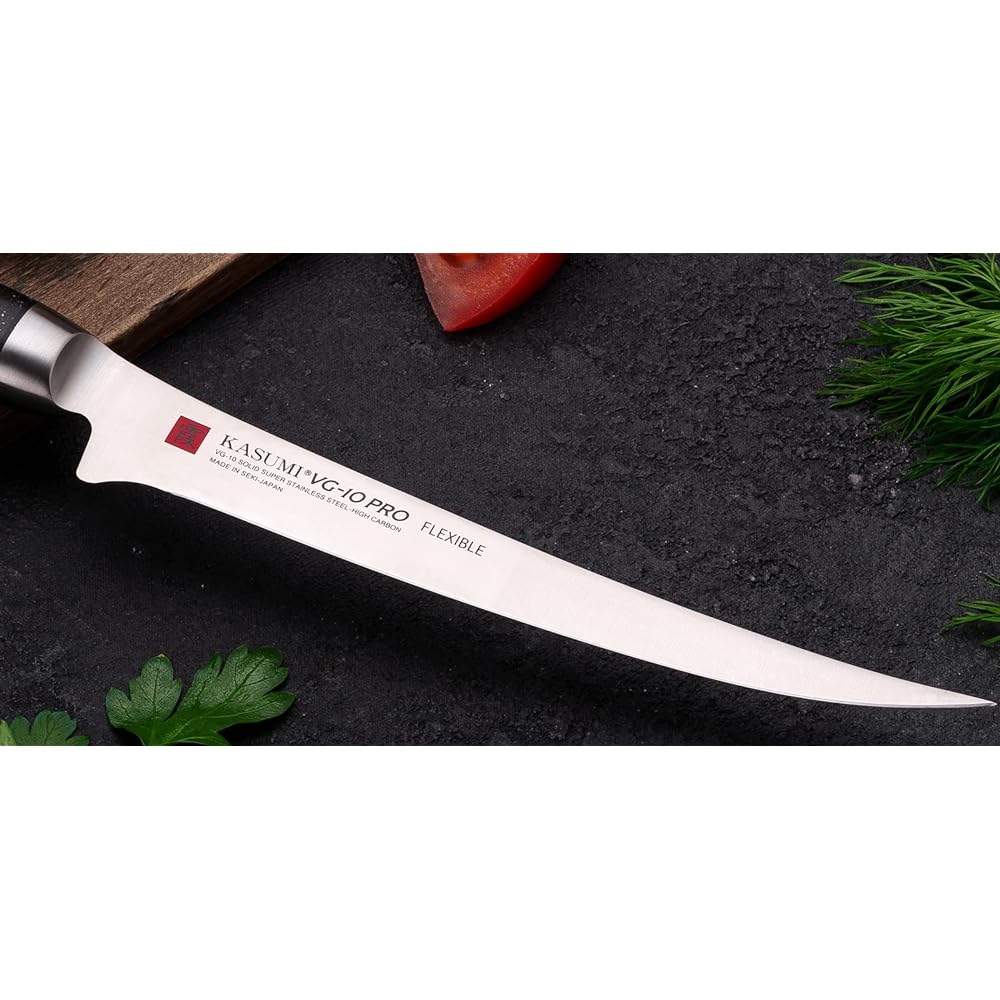 SUMIKAMA Kasumi Fillet Knife Made in Japan 18cm Real Blade Sharpness Fish Handling VG-10PRO 56018