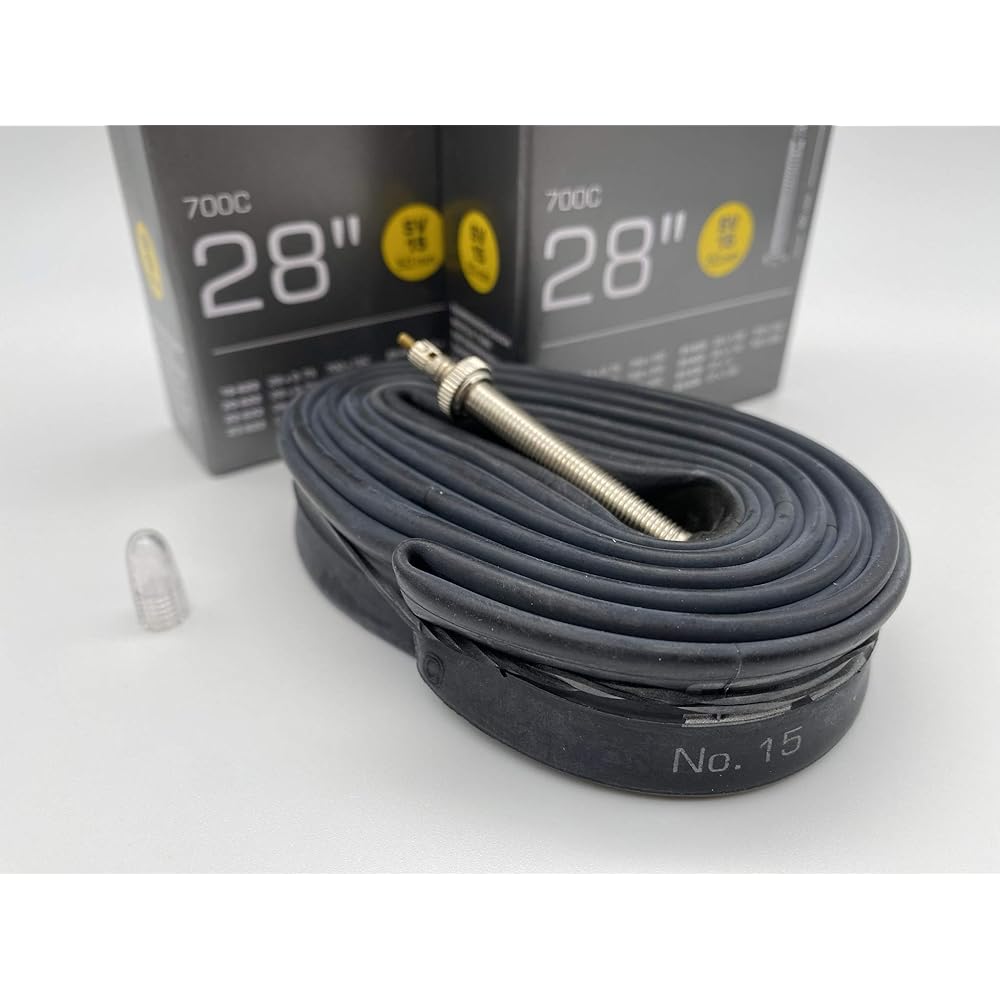 Set of 2 SCHWALBE Tube 700 x 18-28C Presta Valve 15SV Valve Length 50mm Medium Long Valve 15SV-ML Road Bike Bicycle [Parallel Import]