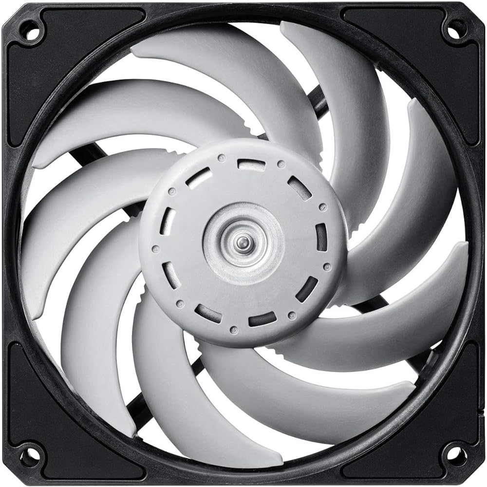 XPG VENTO PRO 120 PWM Case Fan 12cm 120mm Set of 2 [NIDEC Gentle Typhoon Base Max 28dBA / 2150rpm] VENTOPRO120PWM-DS