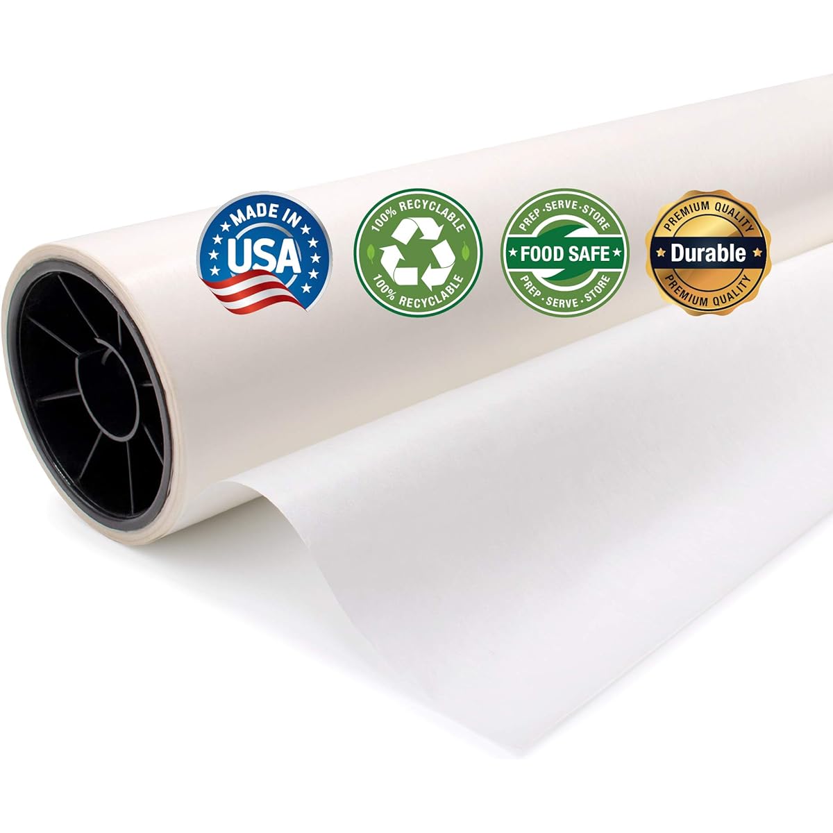 Paper Pros PH Neutral and Acid Free | Protect your art and photos | Glassine Paper Roll | 48" x 300'