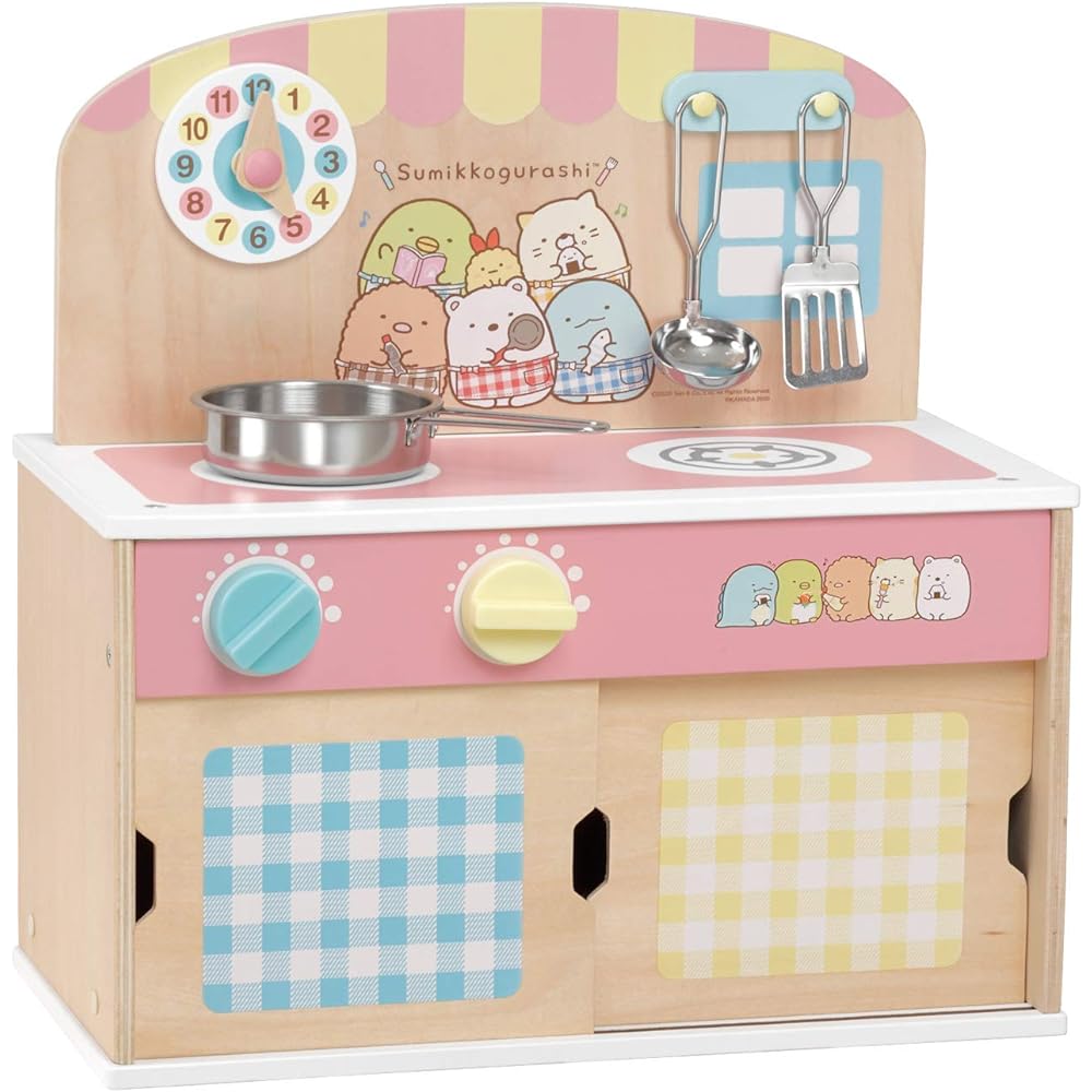 [Sumikkogurashi Toy Set] Sumikkogurashi Kitchen Set SG-01 + Sumikkogurashi Play House Set SG-02