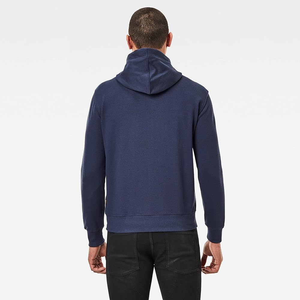 [G-Star Low] Men's Hoodie Hooded Sweatshirt Zip Up Long Sleeve Hooded Zip Sweater