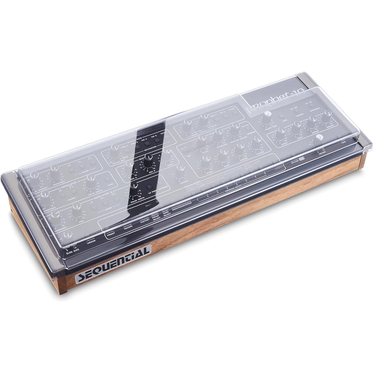 DECKSAVER [For Sequential Prophet-5/10 Desktop] Equipment protection cover Deck saver DS-PC-PROPHET5-10D