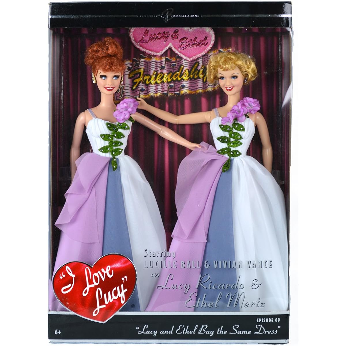 Barbie - Lucy and Ethel Buy the Same Dress Giftset - Episode 69 Imported K8670