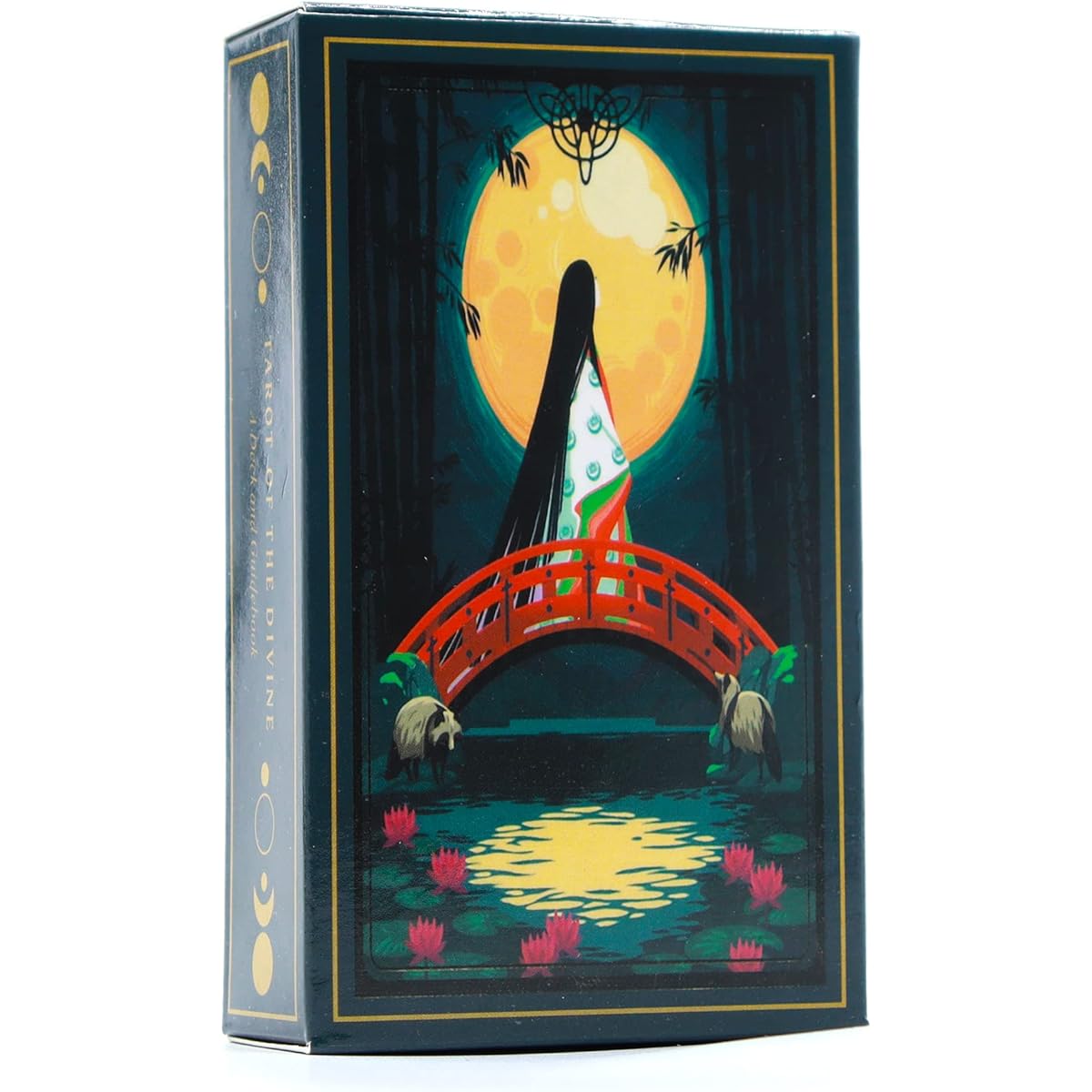 Tarot of the Divin, 78 Piece Tarot Card Desk, Divination Game Cards for Tarot Beginners and Experts Inspired by Gods, Folklore, and Fairy Tales from Around the World