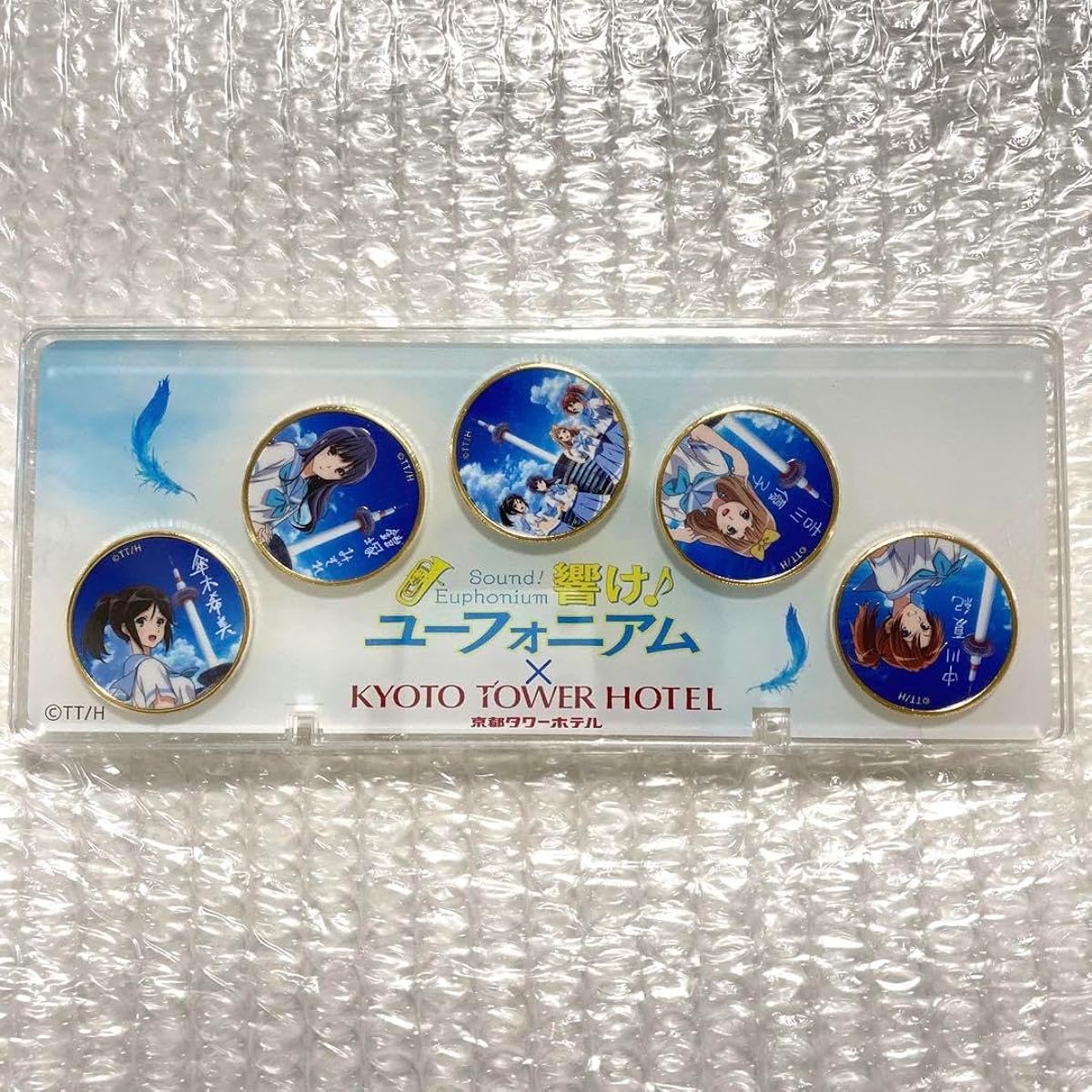 Sound Euphonium x Keihan Collaboration Sound 2 Commemorative Medal Acrylic Case