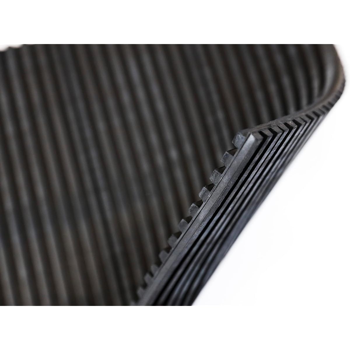 Electone soundproof anti-vibration mat 1cm (thickness) x 30.3cm x 101.5cm (black) Set of 4 and a half for STAGEA