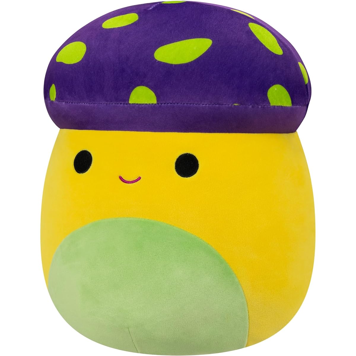 Squishmallows Original 12" Enid Neon Yellow Mushroom - Medium Ultra Soft Official Jazzware Plush Toy