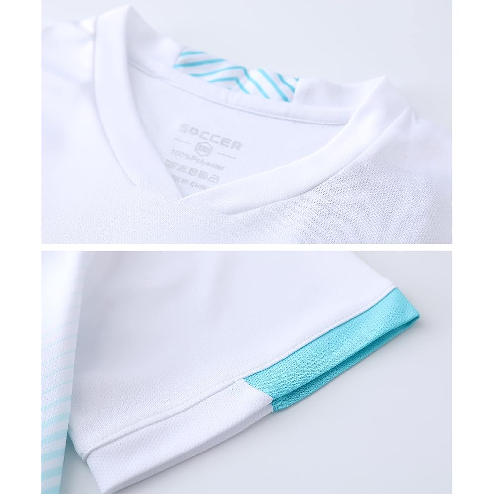 [Hiheart] Junior (Kids/Children) Soccer Wear, Futsal, Kids Training Top and Bottom Set, Boys, Summer, Short Sleeves, Shorts