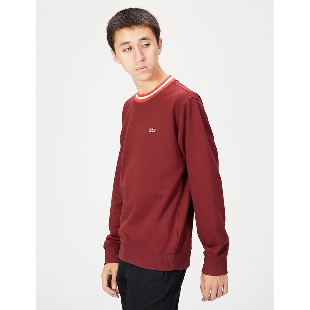 [Lacoste] Official Line Crew Neck Sweatshirt Men's SH062EL