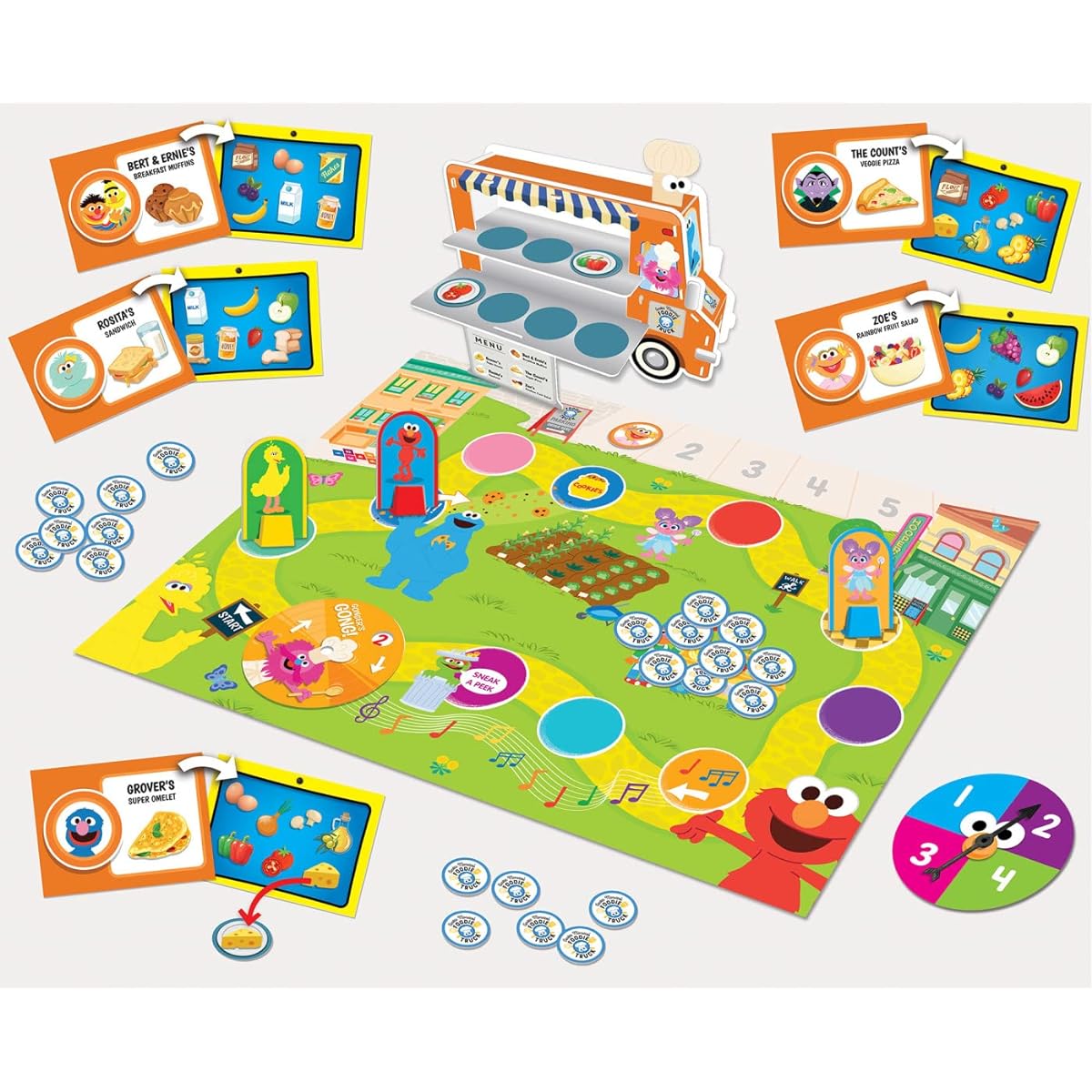 MasterPieces 42212: Sesame Street - Cookie Monster Cooperative Game