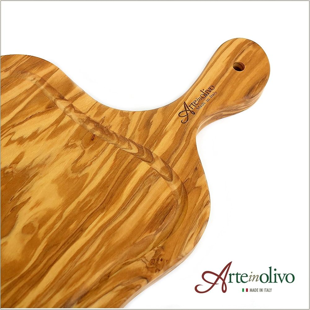 Arteinolivo Olive Wood Grooved Cutting Board (L Size)
