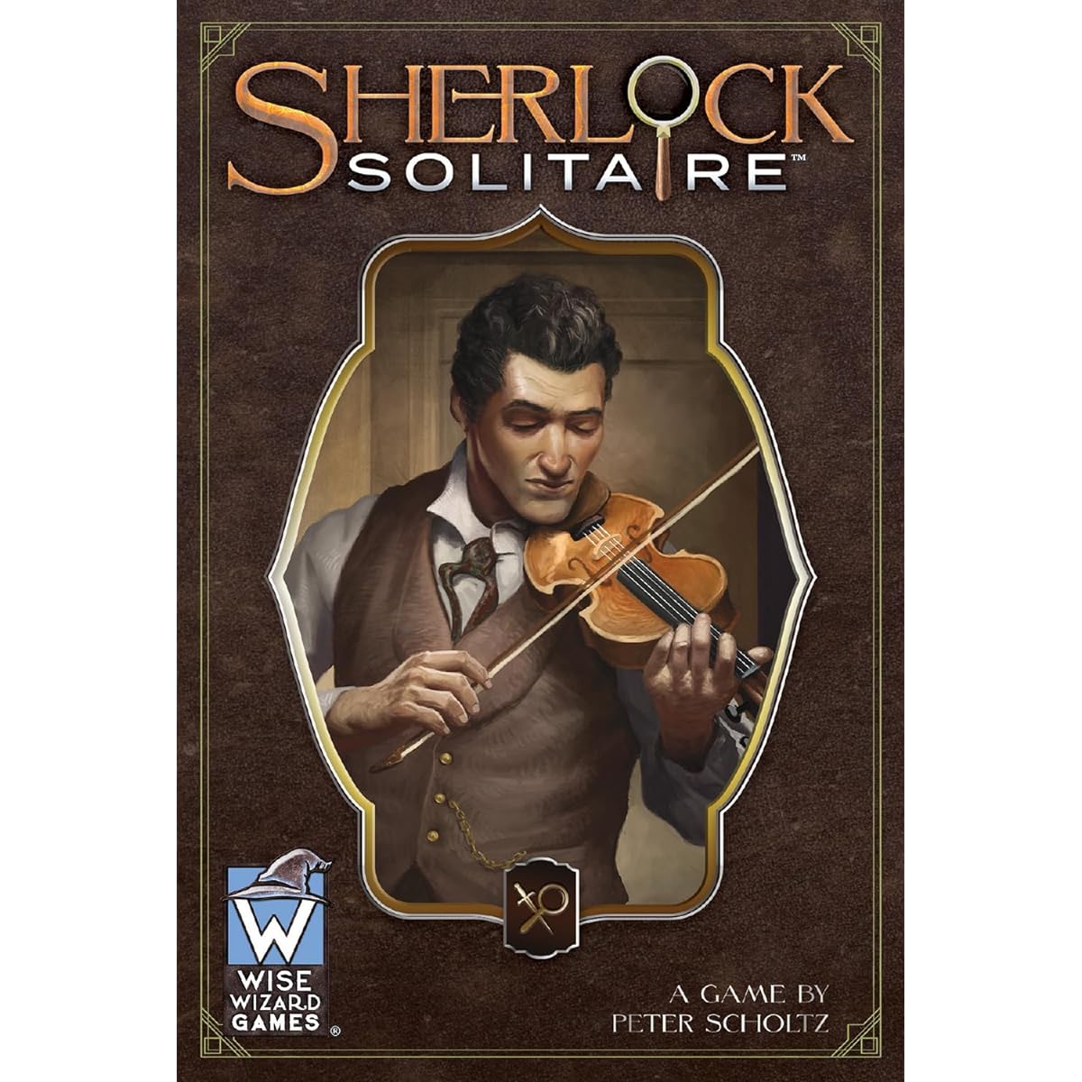 Wise Wizard Games Sherlock Solitaire: A Game by Peter Scholz